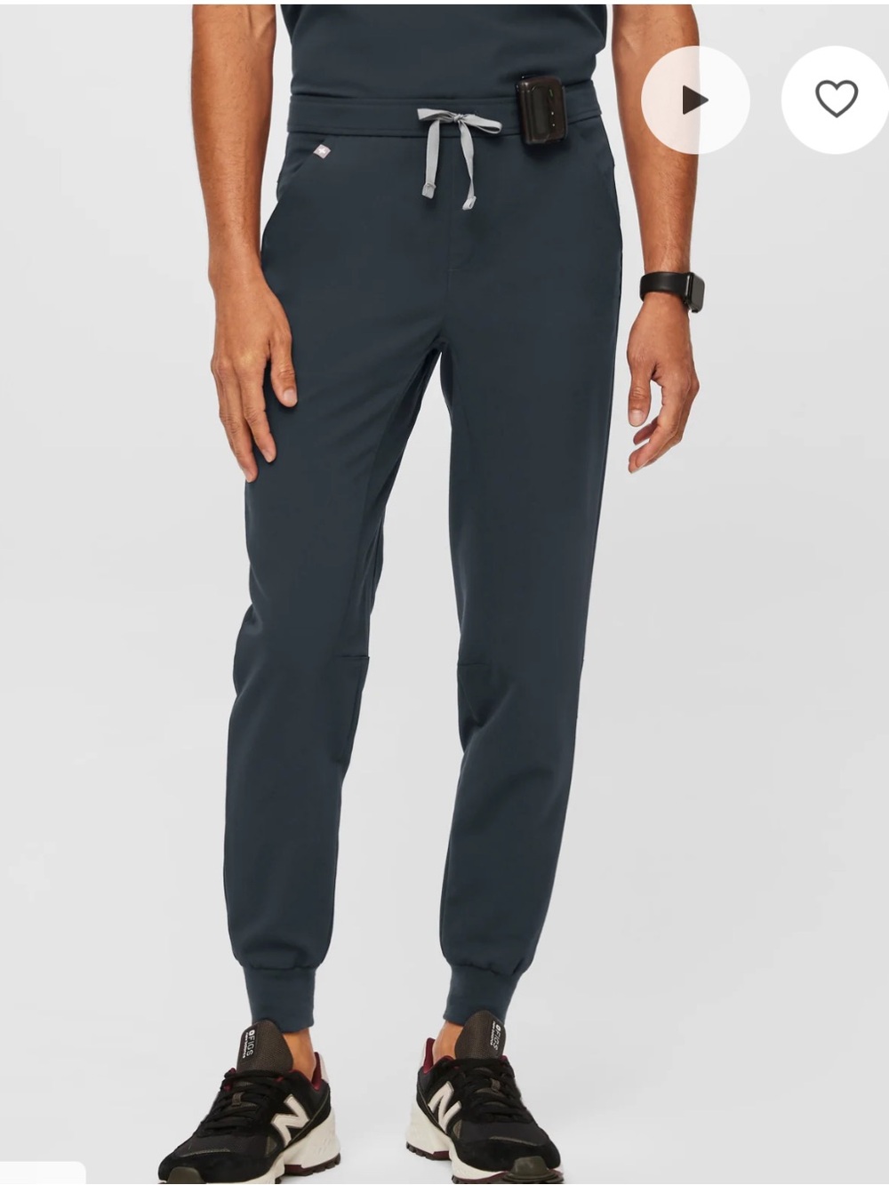 FIGS Men’s Tansen Jogger 2.0 Scrub Pants Navy Size M